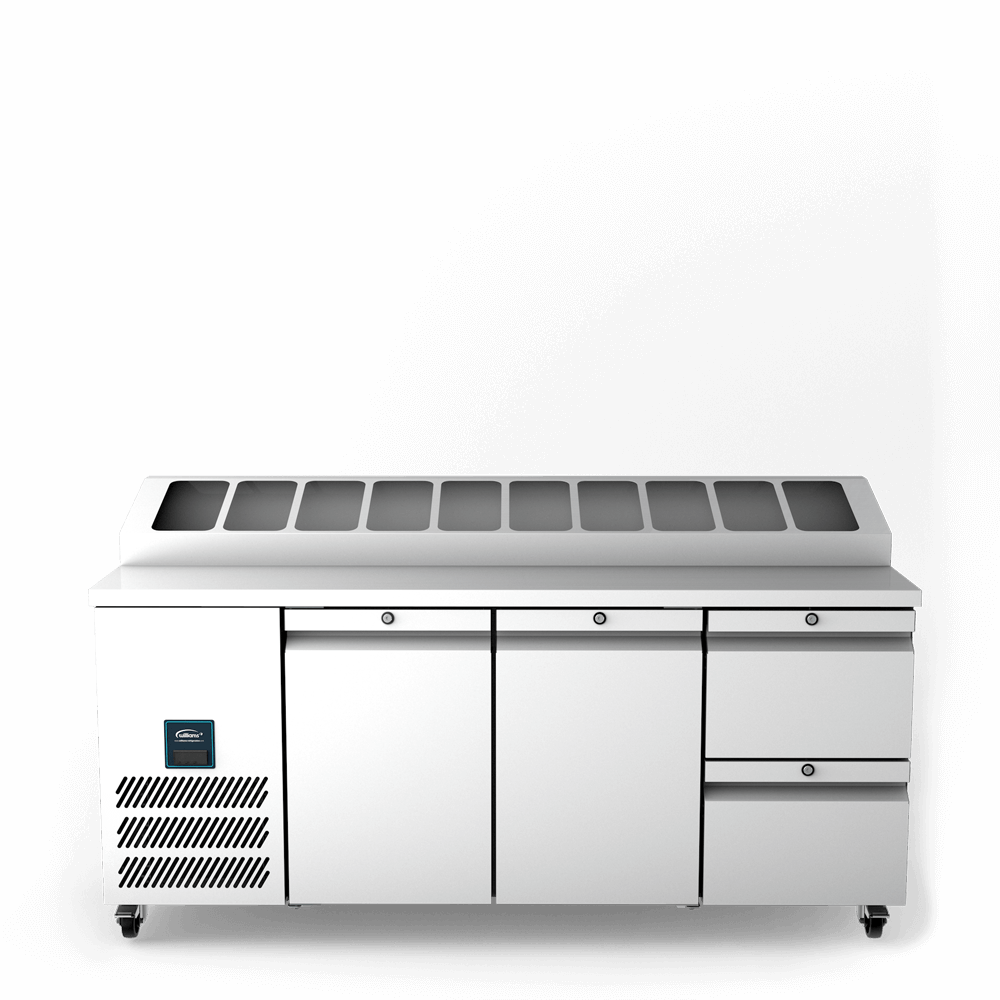 Williams Jade JC3 Three Door Fridge Counter